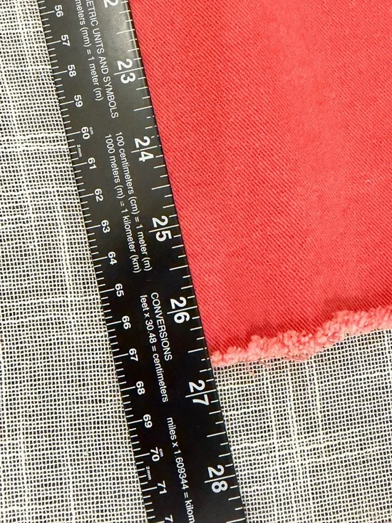 KUT From The Kloth Meg Wide Leg Cropped Jeans Size 6 Salmon Raw Hem - Picture 7 of 9